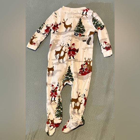 Christmas Footie Pajamas - Picture 3 of 3